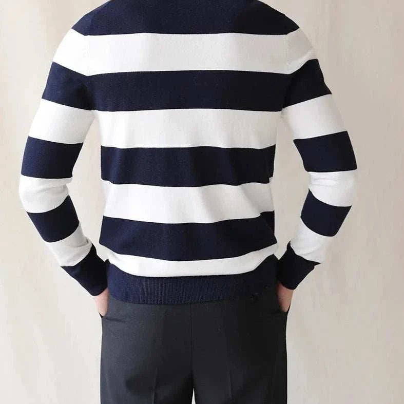 Oxford striped sweater - Antonios