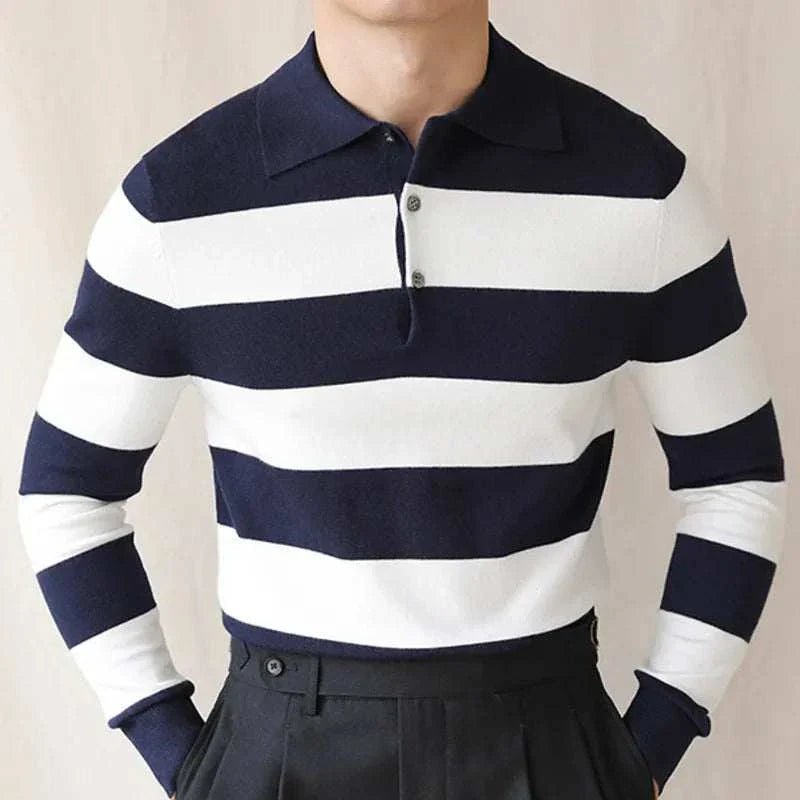 Oxford striped sweater - Antonios