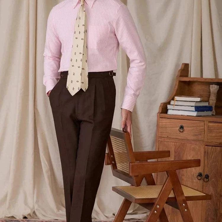 Oxford style casual cotton shirt - Antonios