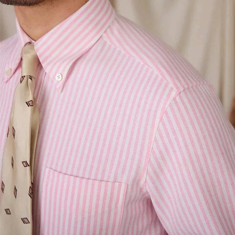 Oxford style casual cotton shirt - Antonios