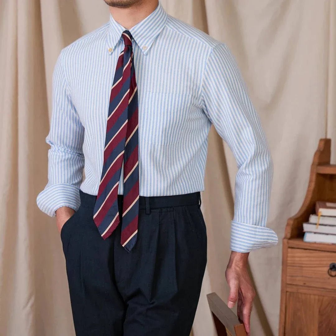 Oxford style casual cotton shirt - Antonios