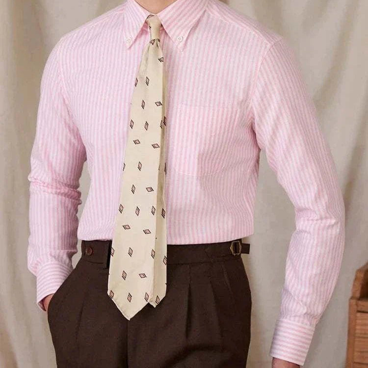 Oxford style casual cotton shirt - Antonios