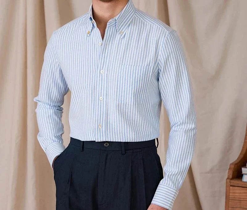 Oxford style casual cotton shirt - Antonios