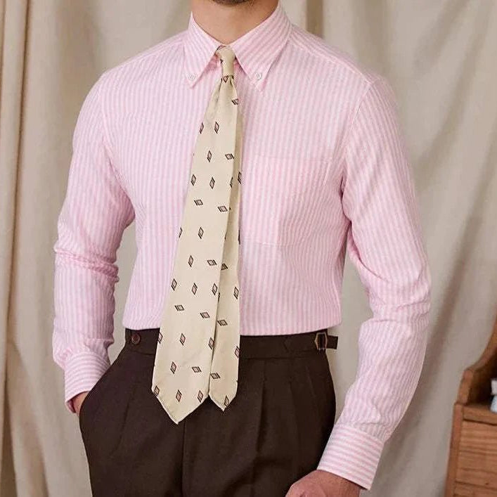 Oxford style casual cotton shirt - Antonios