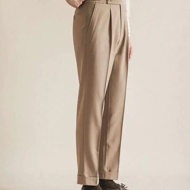 Paris - buckle slim dress trousers - Antonios