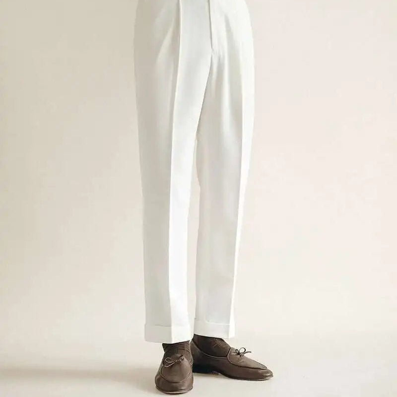 Paris - buckle slim dress trousers - Antonios