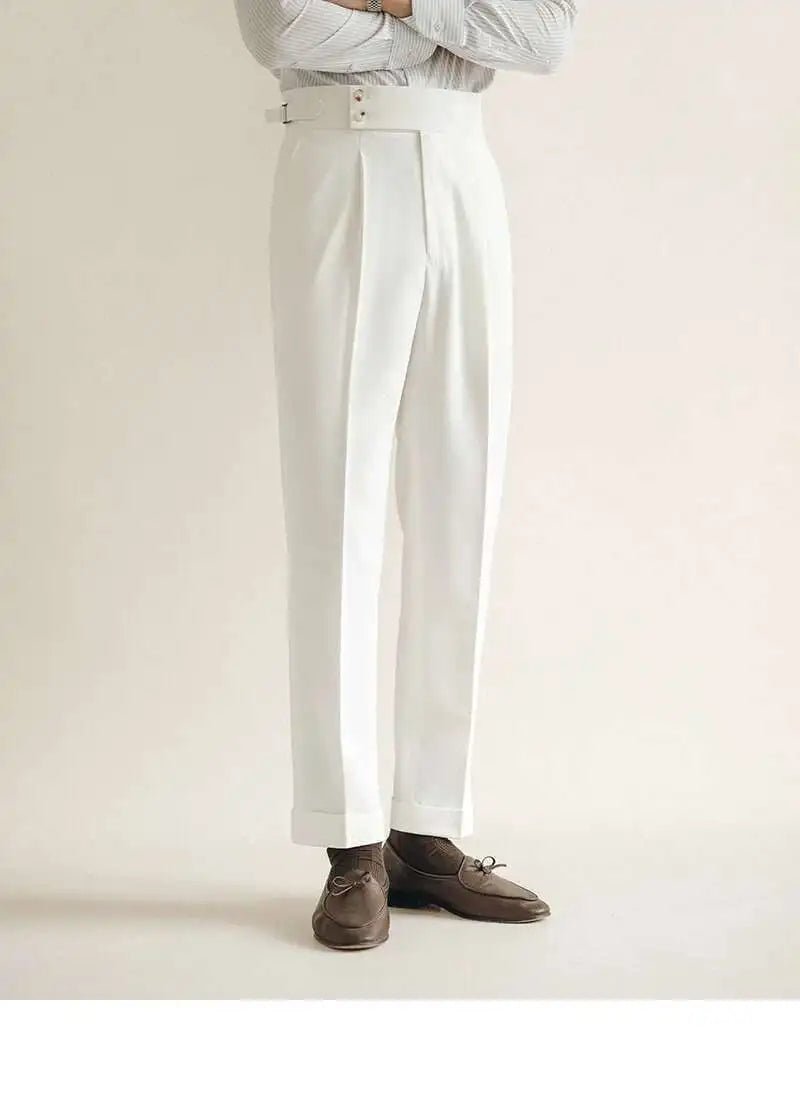 Paris - buckle slim dress trousers - Antonios