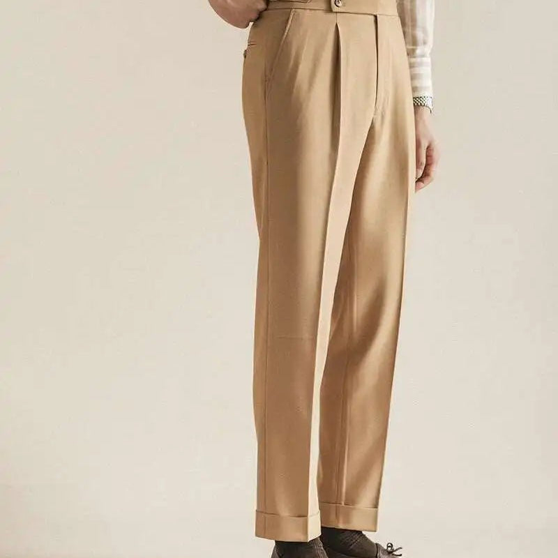 Paris - buckle slim dress trousers - Antonios