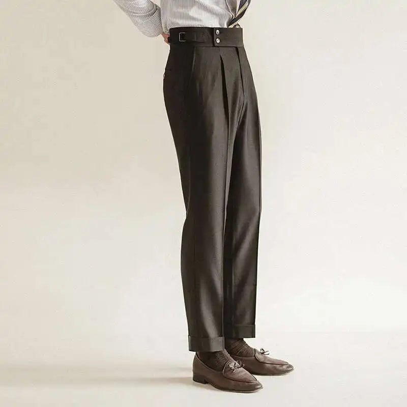 Paris - buckle slim dress trousers - Antonios