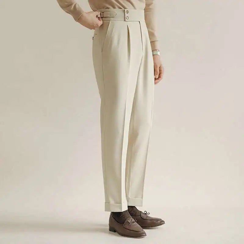 Paris - buckle slim dress trousers - Antonios