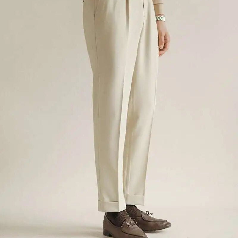 Paris - buckle slim dress trousers - Antonios