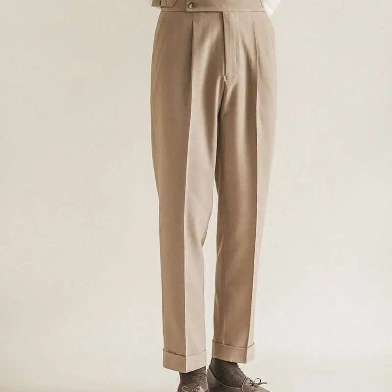 Paris - buckle slim dress trousers - Antonios