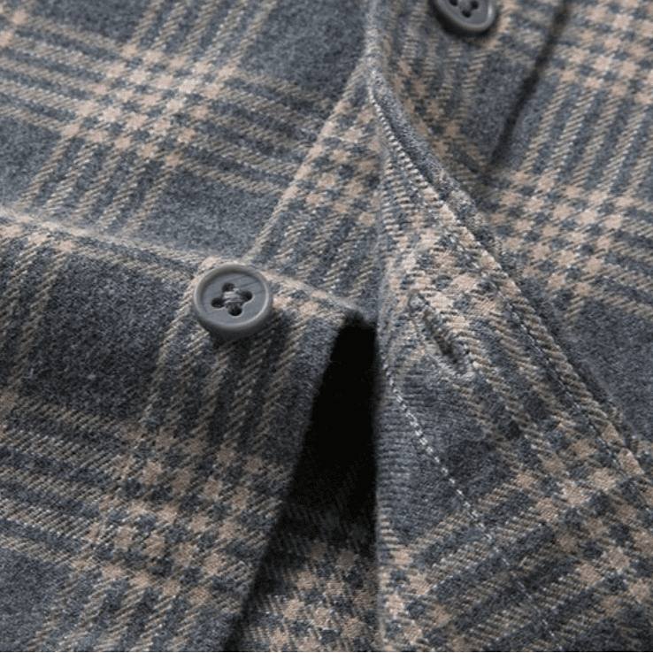 Paris cotton plaid shirt - Antonios