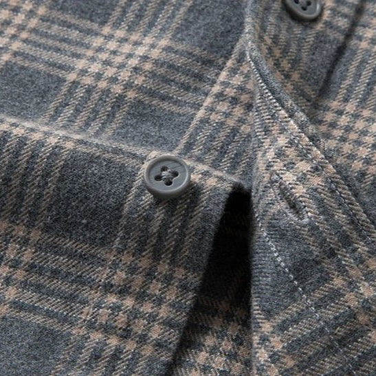 Paris cotton plaid shirt - Antonios