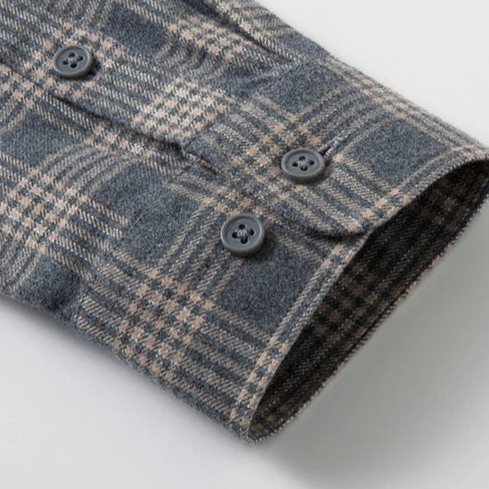 Paris cotton plaid shirt - Antonios