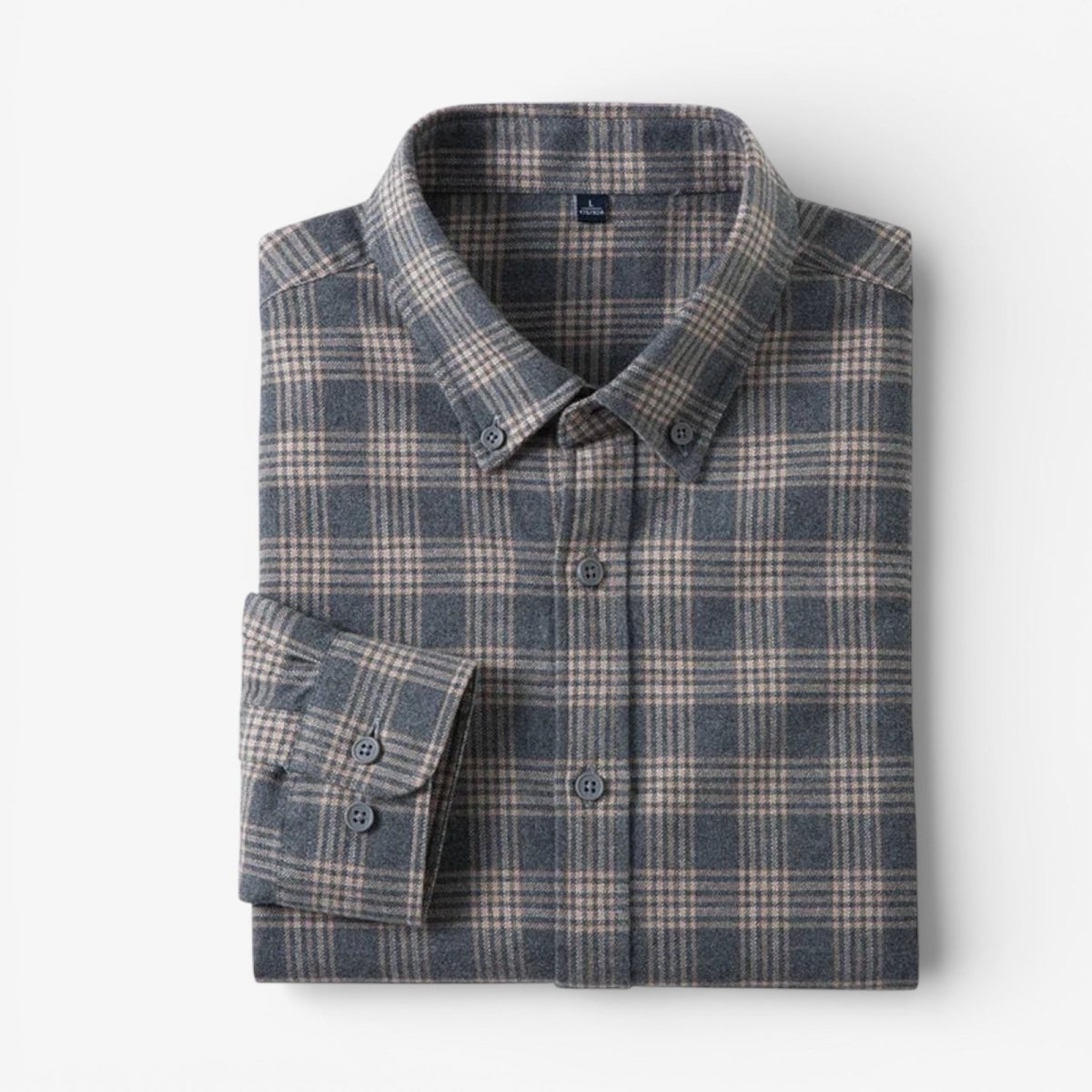 Paris cotton plaid shirt - Antonios
