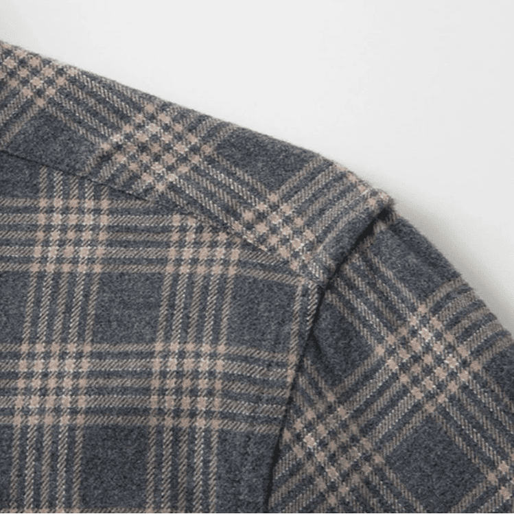 Paris cotton plaid shirt - Antonios