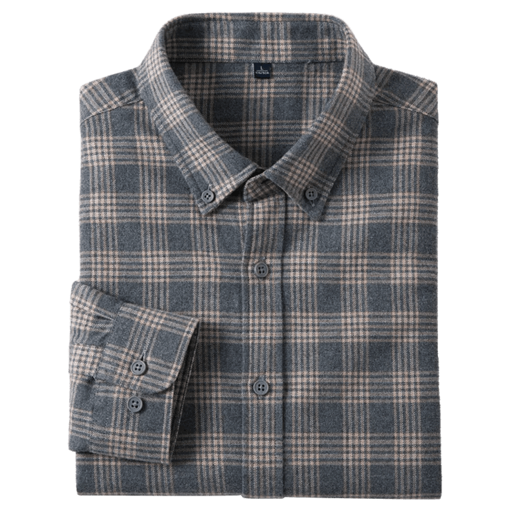 Paris cotton plaid shirt - Antonios