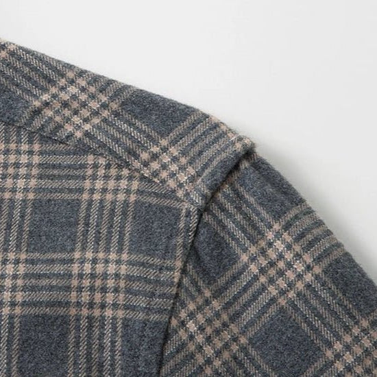 Paris cotton plaid shirt - Antonios