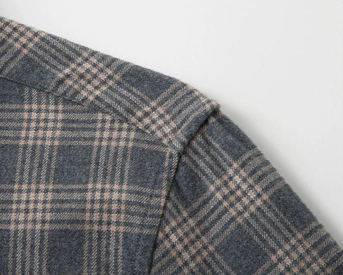 Paris cotton plaid shirt - Antonios