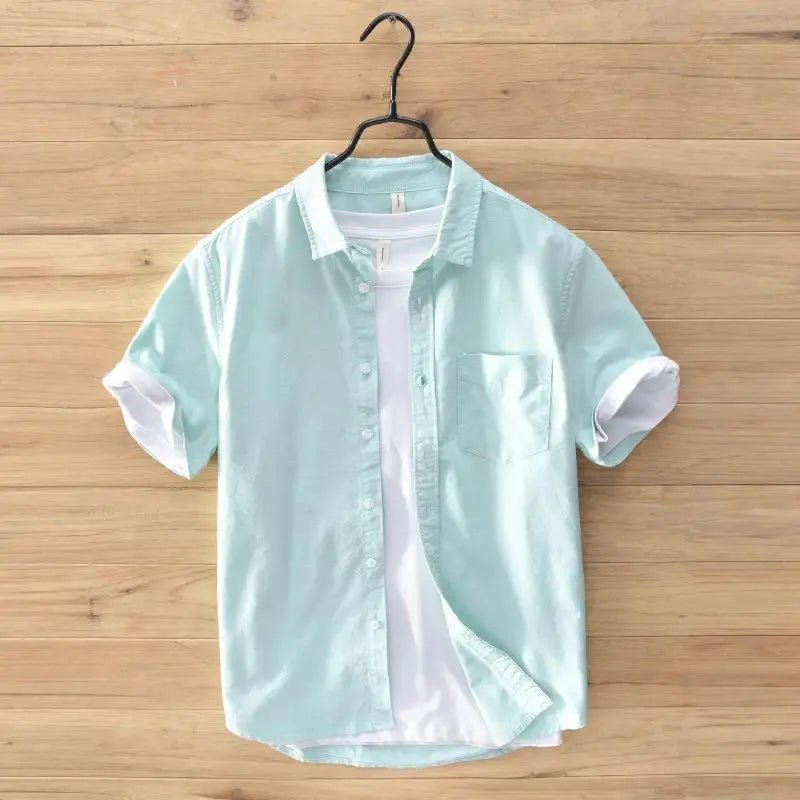 Paris cotton short sleeve shirt - Antonios