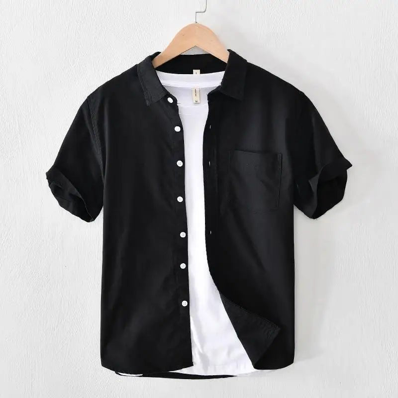 Paris cotton short sleeve shirt - Antonios