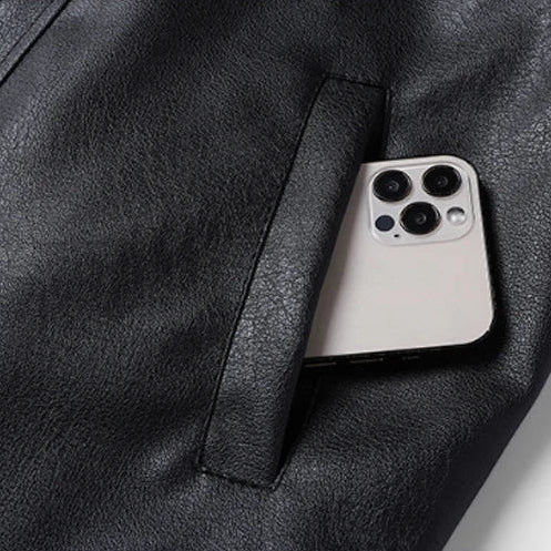 Paris faux leather jacket - Antonios