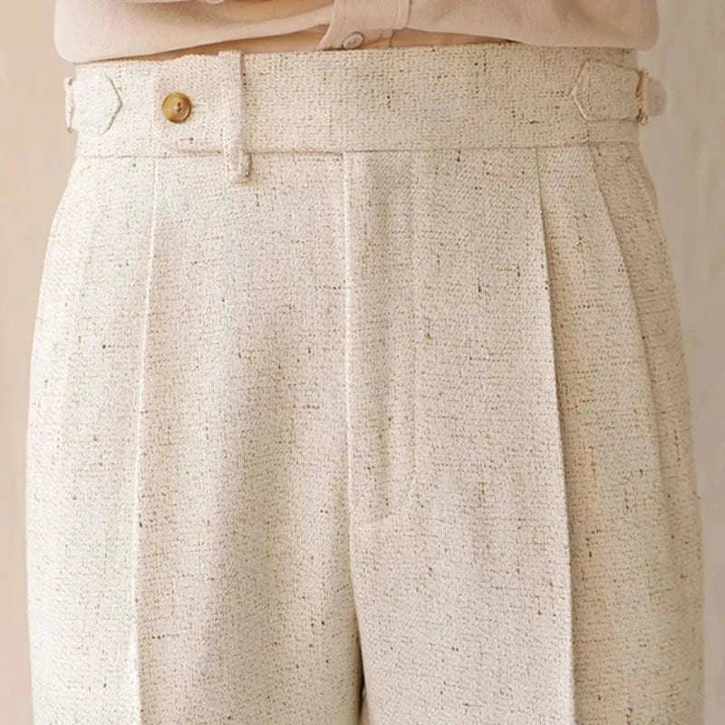 Paris high - waist design trousers - Antonios