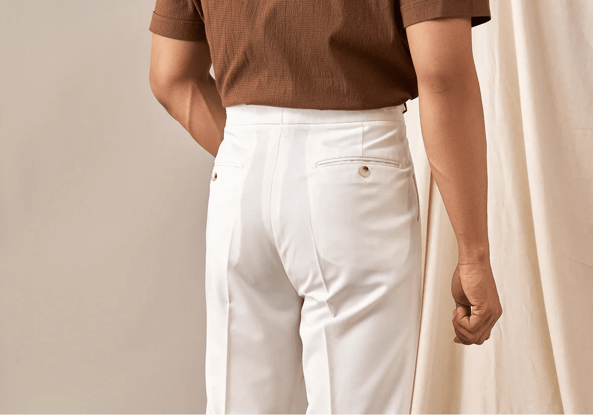 Paris high waist straight fit pants - Antonios