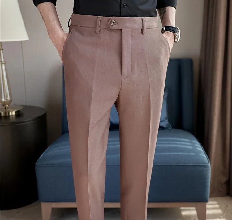 Paris slim fit business pants - Antonios