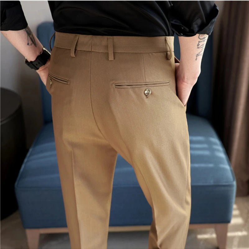 Paris slim fit business pants - Antonios