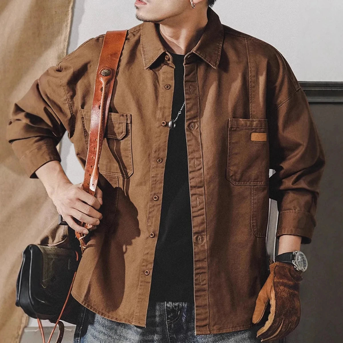 Paris vintage workwear shirt - Antonios