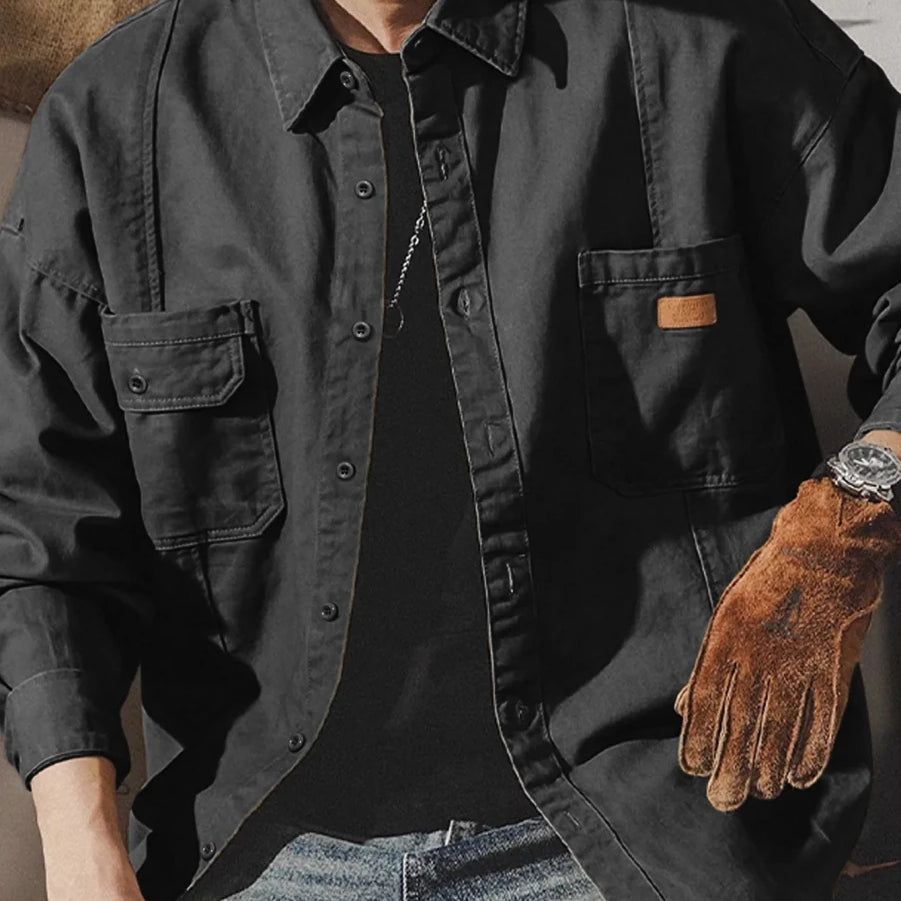 Paris vintage workwear shirt - Antonios