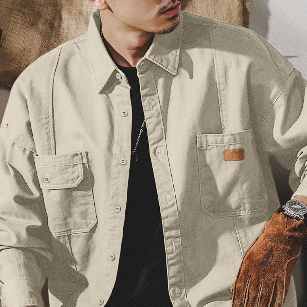 Paris vintage workwear shirt - Antonios