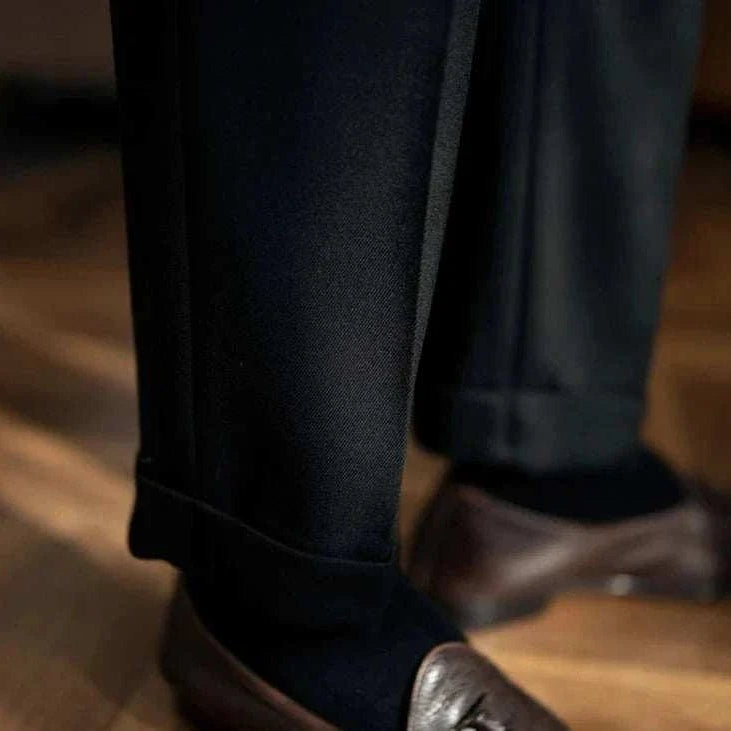 Parisian waist straight trousers - Antonios