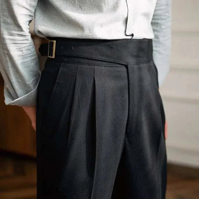 Parisian waist straight trousers - Antonios