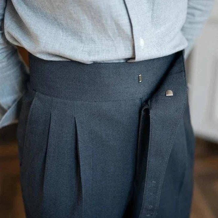 Parisian waist straight trousers - Antonios