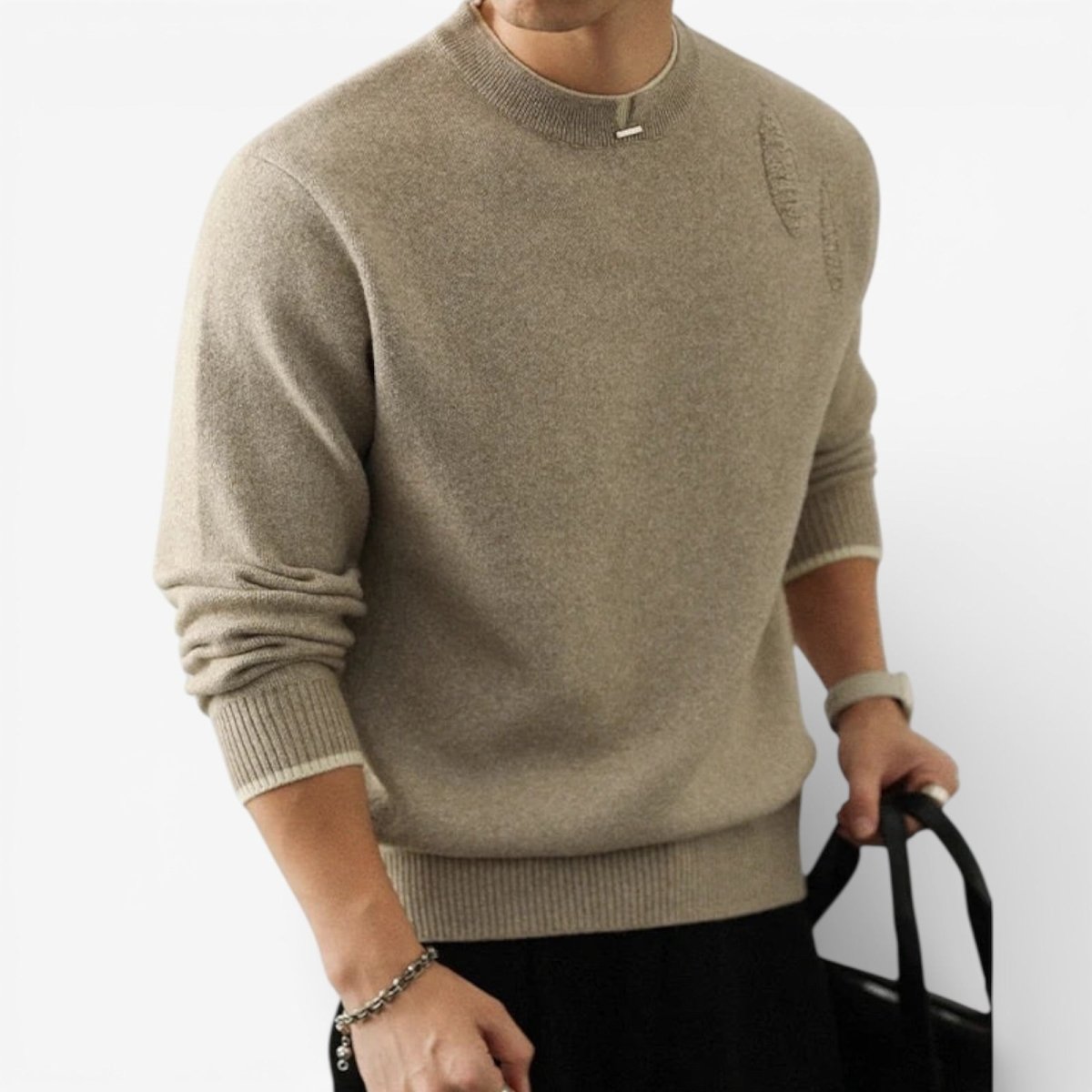 Paulo luxury knit sweater - Antonios