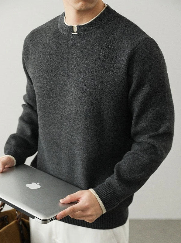 Paulo luxury knit sweater - Antonios