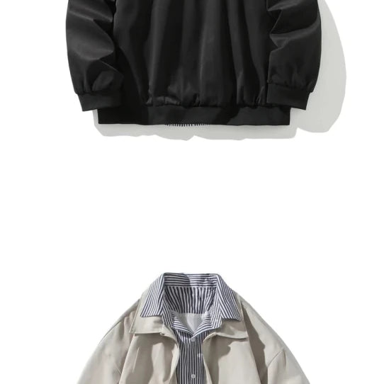 Paulo oversize two - layer jacket - Antonios