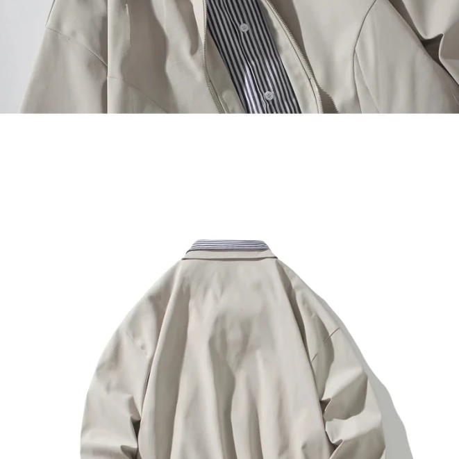 Paulo oversize two - layer jacket - Antonios