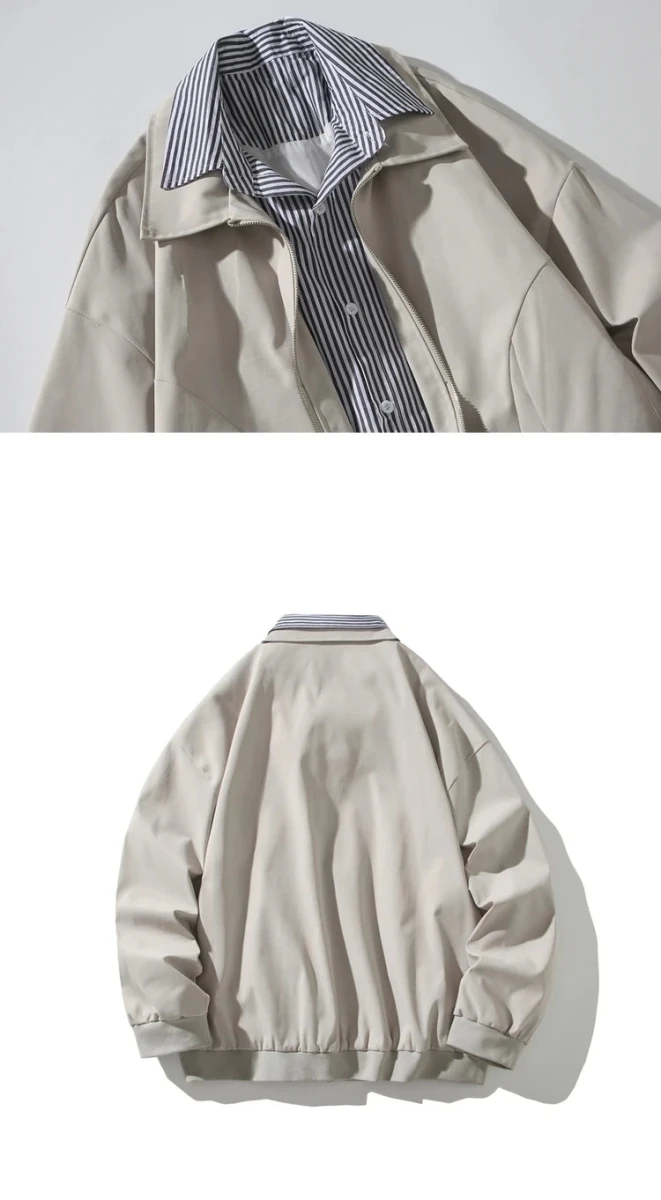 Paulo oversize two - layer jacket - Antonios