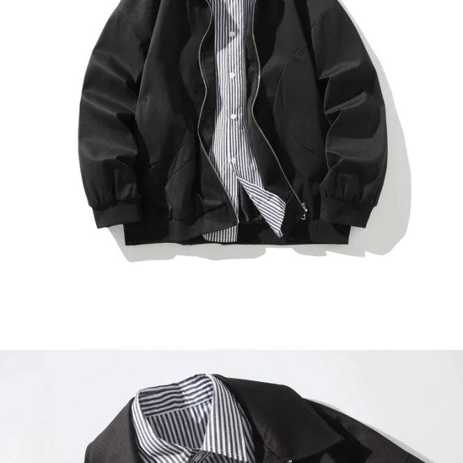 Paulo oversize two - layer jacket - Antonios