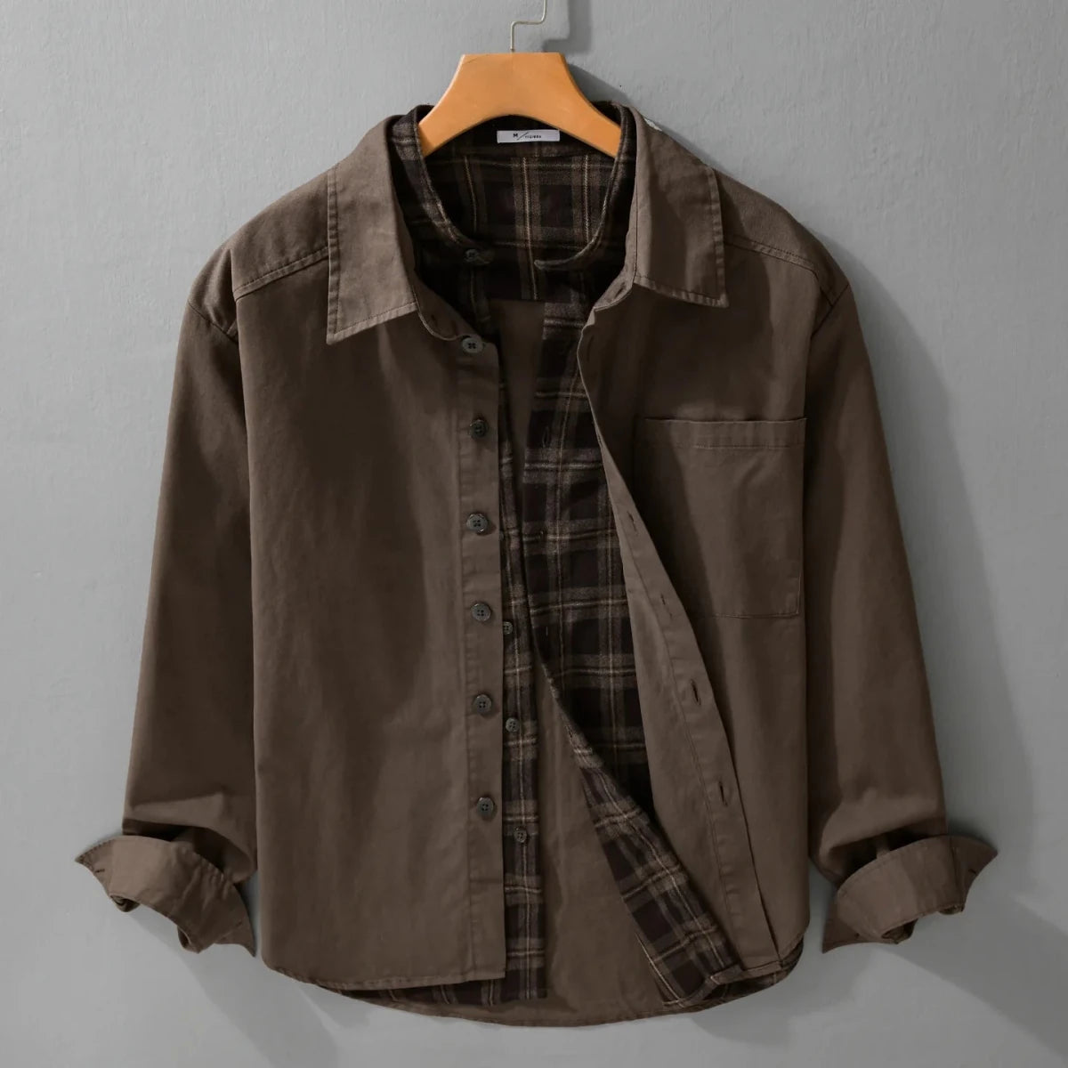 Paulo retro plaid - lined shirt - Antonios