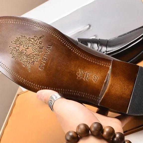 Penny luxury genuine leather loafers - Antonios