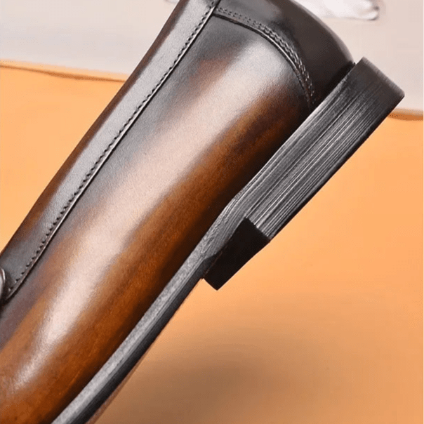 Penny luxury genuine leather loafers - Antonios