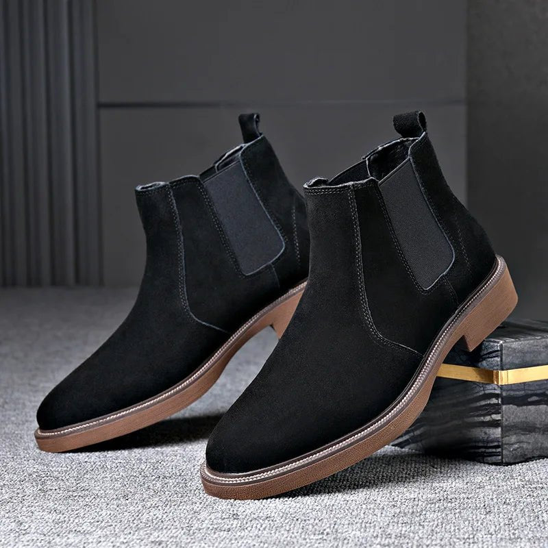 Plush - lined cowhide chelsea boots - Antonios