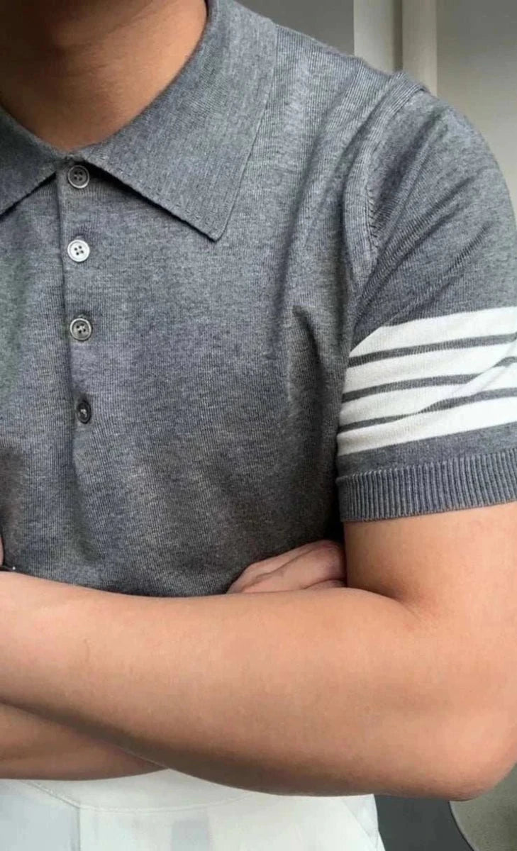 Polo casual slim fit summer t-shirt - Antonios