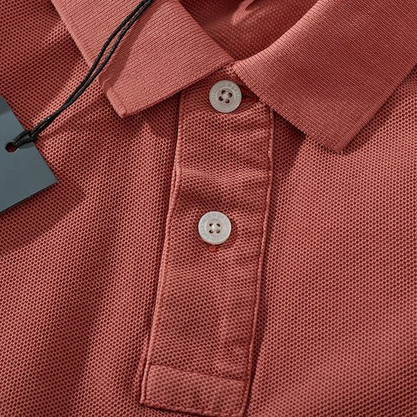 Polo cotton washed t-shirt - Antonios