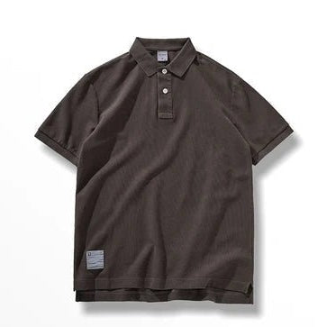 Polo cotton washed t-shirt - Antonios